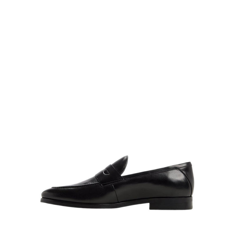 ELVIS SHOES-FLAT HEELS - BLACK