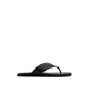 MAXIMO FLAT SANDALS - BLACK