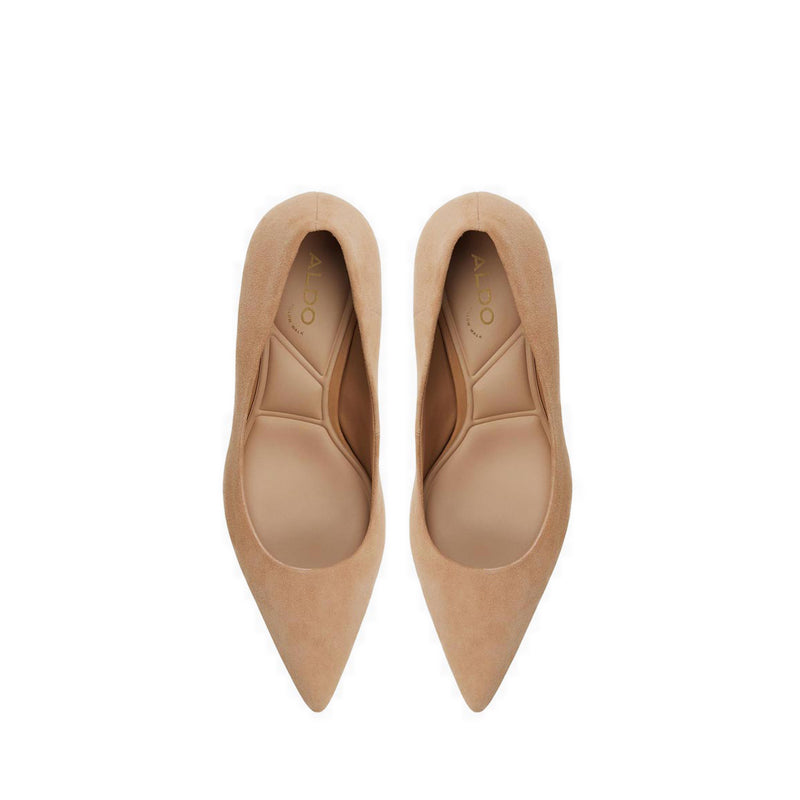 VERONE HEELED SHOES - BEIGE