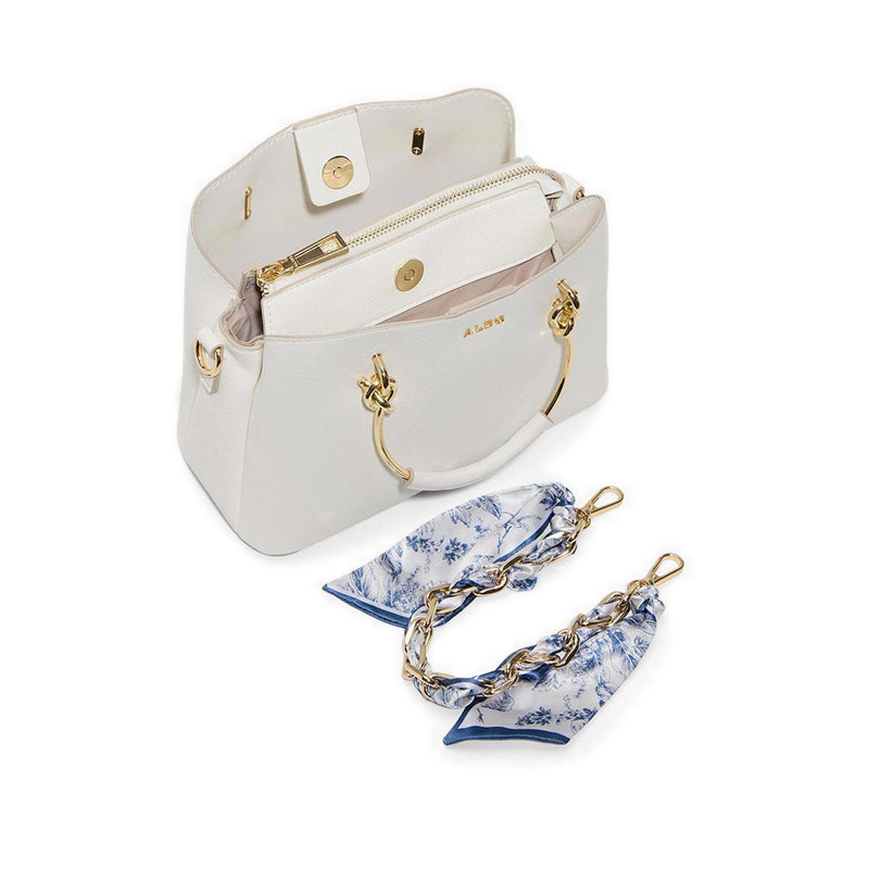 CALANTHE SATCHEL - OTHER WHITE