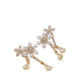LILIORA EARRINGS - GOLD/CLEAR MULTI