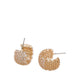 CAMMILLE EARRINGS - GOLD/CLEAR MULTI