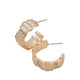 EVERLAST EARRINGS - GOLD/CLEAR MULTI