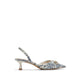 DELICAT HEELED SHOES - OPEN NAVY