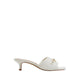 ANNAMASSI HEELED SANDALS - OPEN WHITE