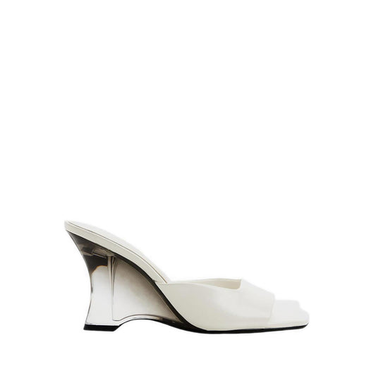 LUMINAE WEDGE SANDALS - WHITE/BONE