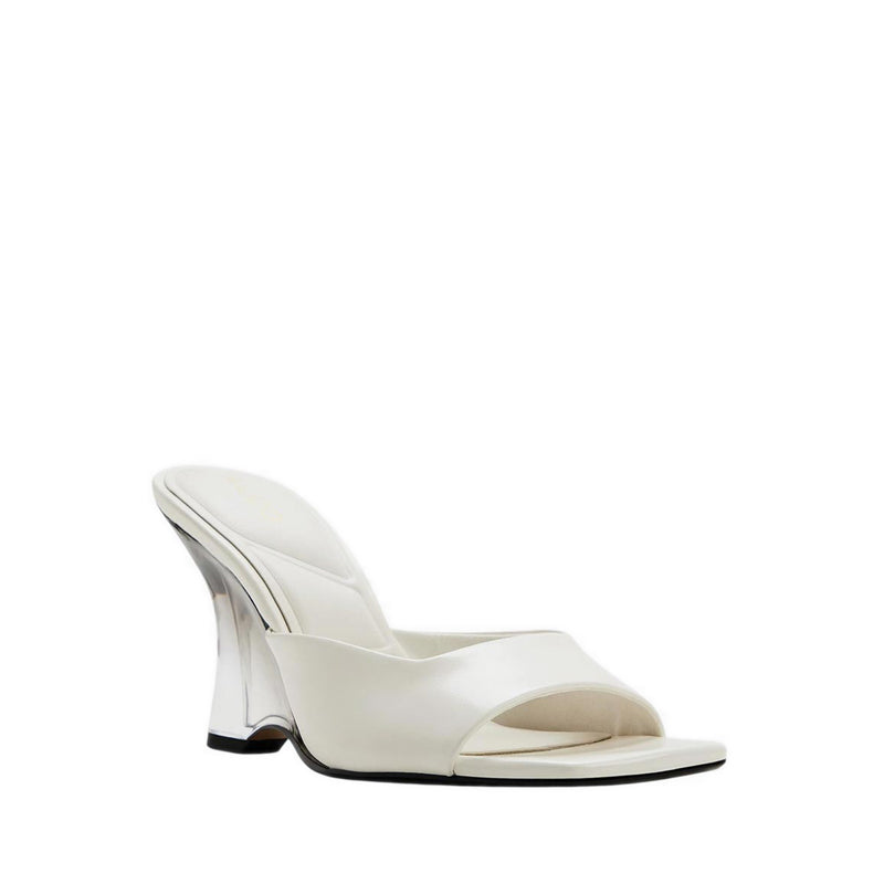 LUMINAE WEDGE SANDALS - WHITE/BONE