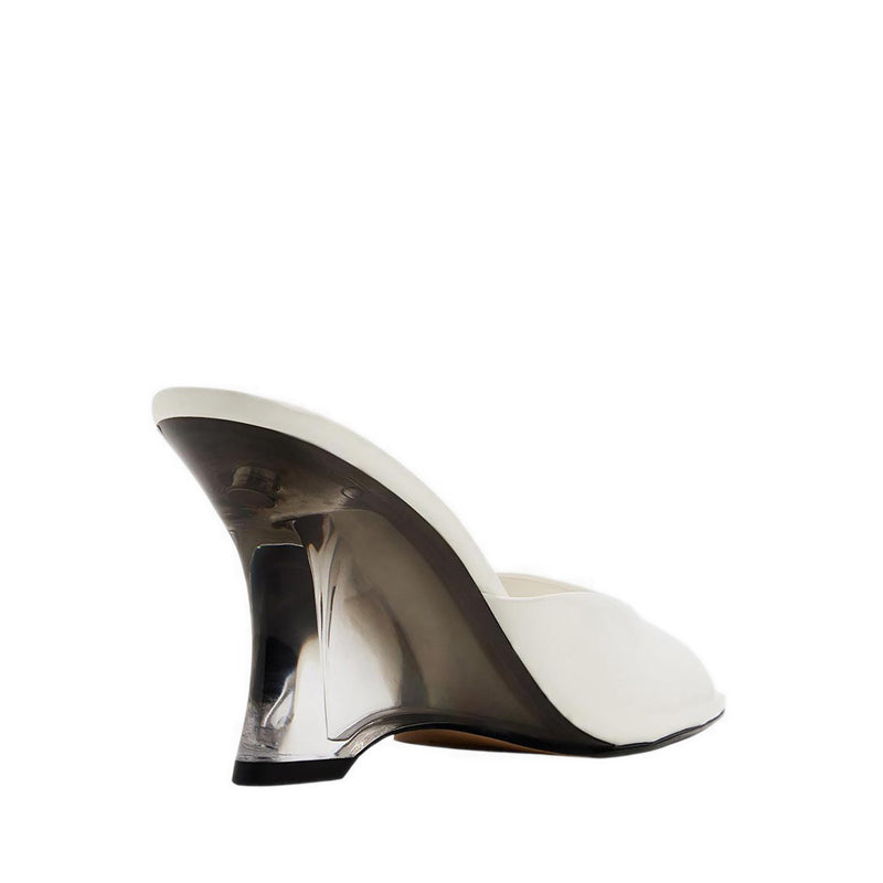 LUMINAE WEDGE SANDALS - WHITE/BONE