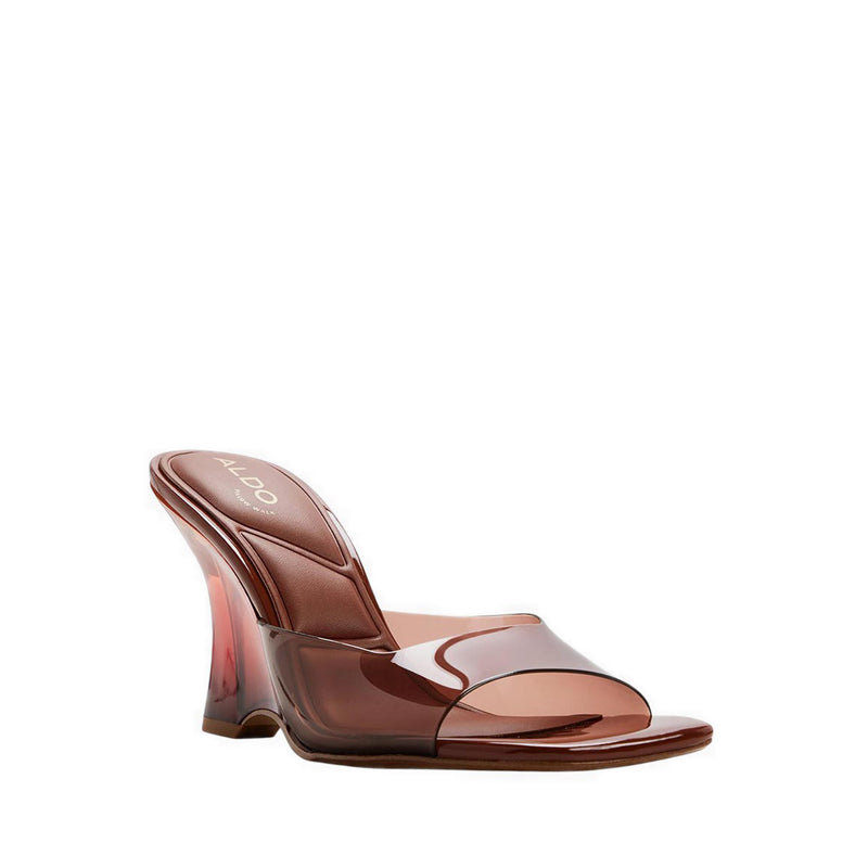 LUMINA WEDGE SANDALS - MEDIUM BROWN
