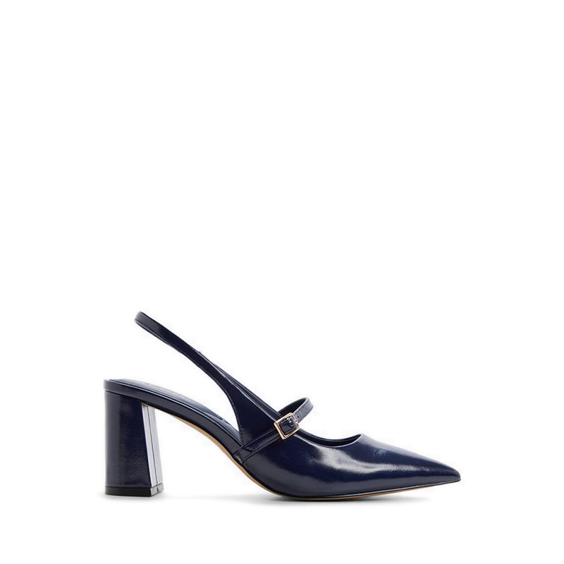 VESTIAN HEELED SHOES - DARK BLUE