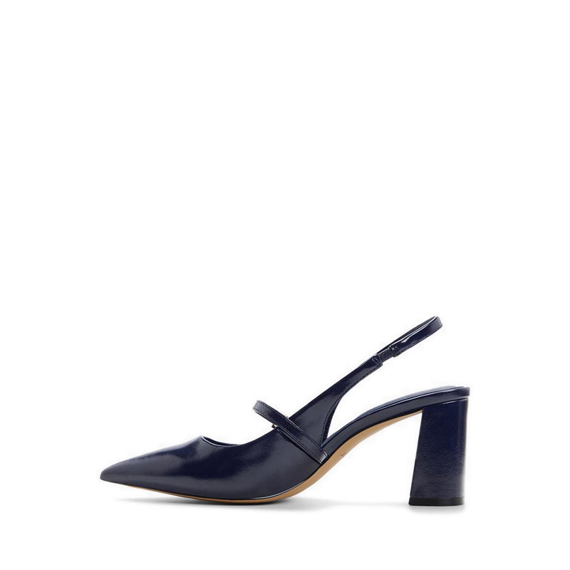 VESTIAN HEELED SHOES - DARK BLUE