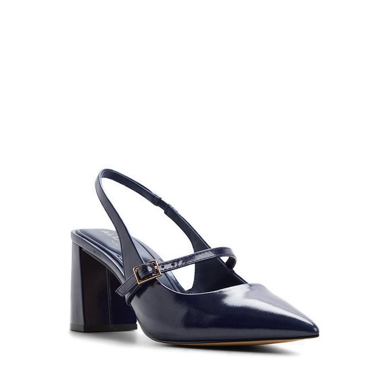 VESTIAN HEELED SHOES - DARK BLUE