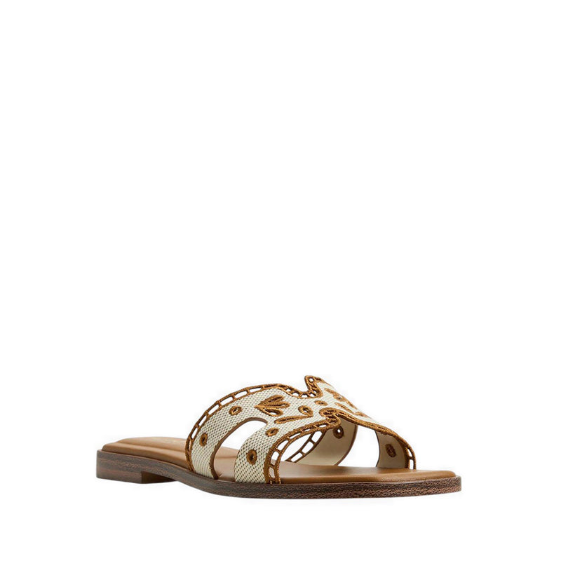 ITSANDAL FLAT SANDALS - NATURAL