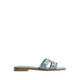 ITSANDAL FLAT SANDALS - DENIM