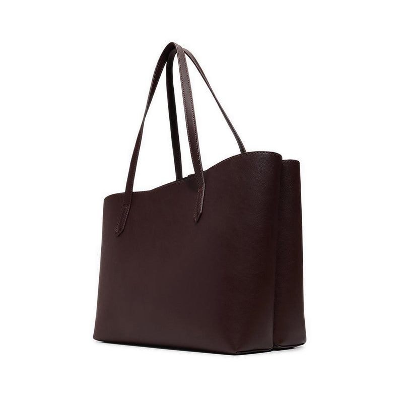 YSABELLE LAPTOP BAG - DARK BROWN