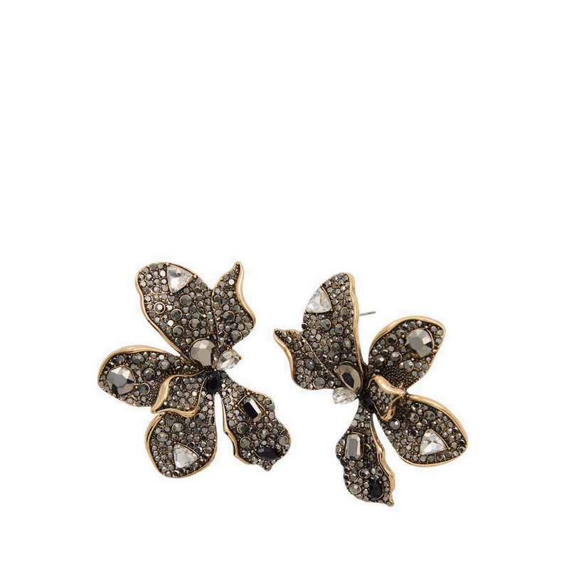 FLOWIE EARRINGS - GREY