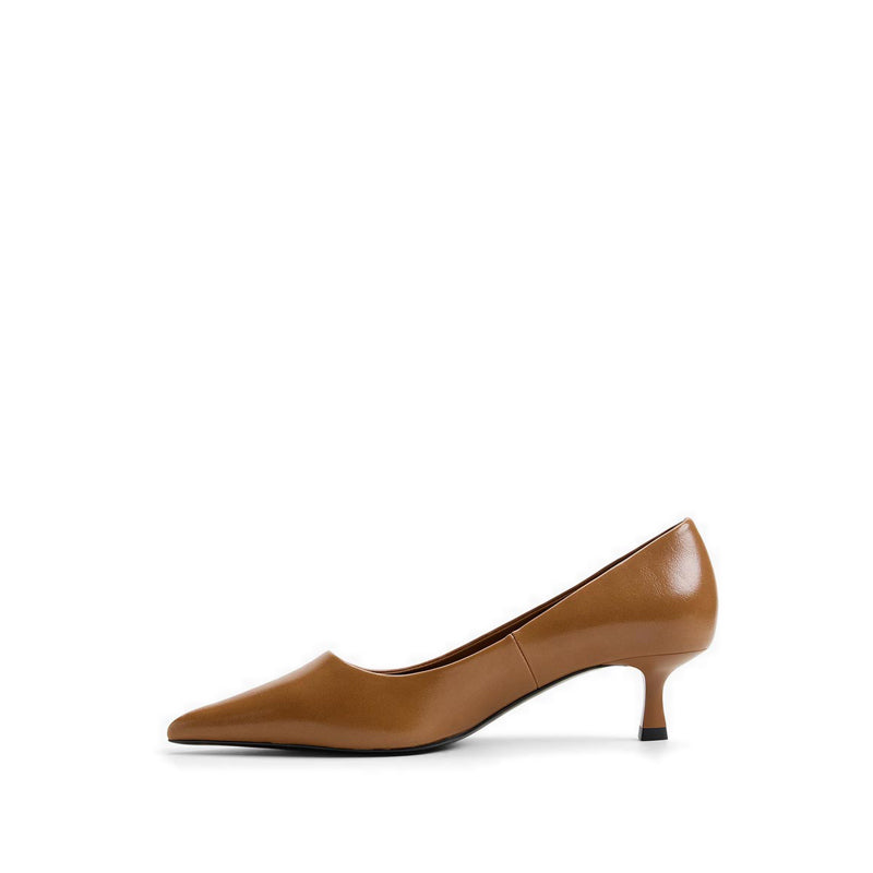 RUPARI HEELED SHOES - TAN