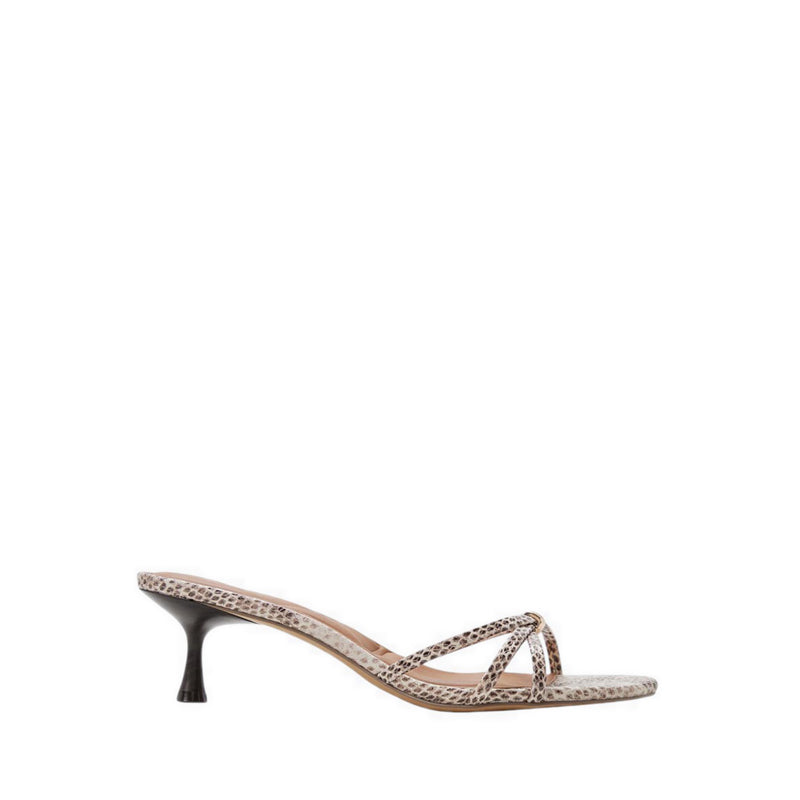 MADALYN HEELED SANDALS - GREY MULTI