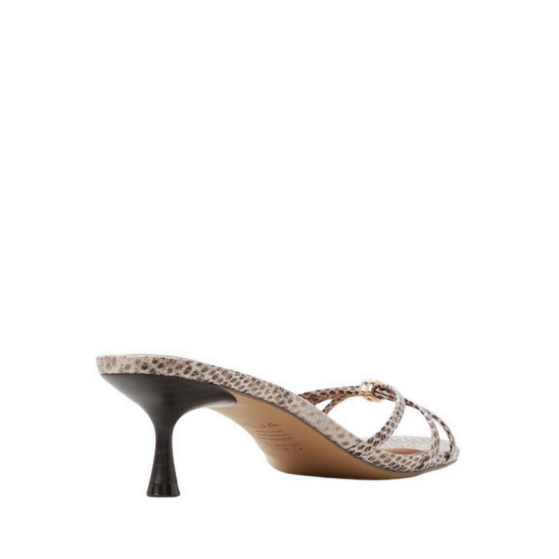 MADALYN HEELED SANDALS - GREY MULTI