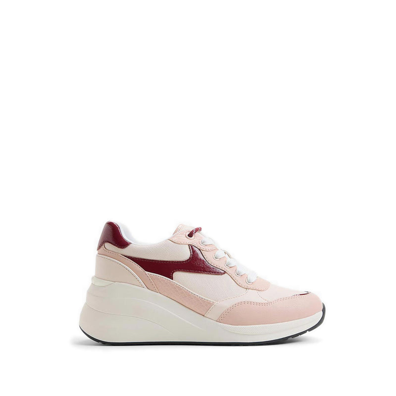 ASIEJAN WEDGE SNEAKERS - BEIGE COMBO