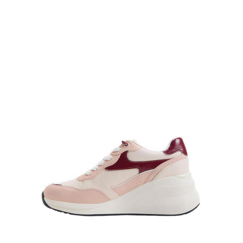 ASIEJAN WEDGE SNEAKERS - BEIGE COMBO
