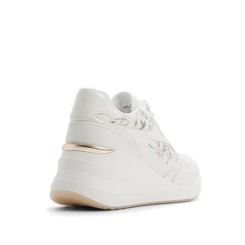 ASIEJAN WEDGE SNEAKERS - WHITE MULTI