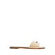 BRIELA FLAT SANDALS - LIGHT YELLOW