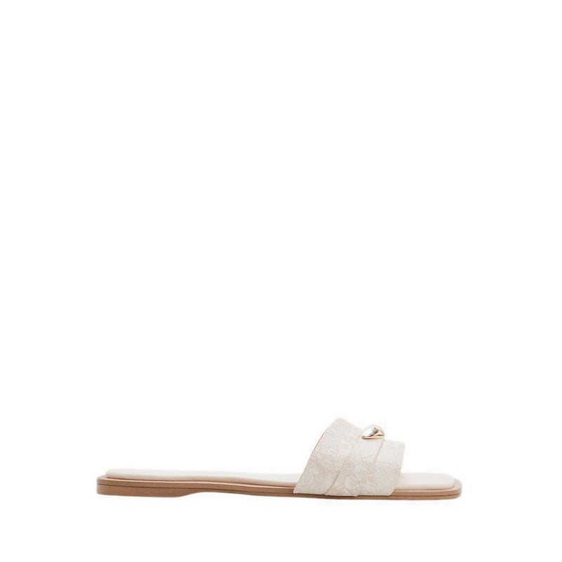 BRIELA FLAT SANDALS - OPEN PINK