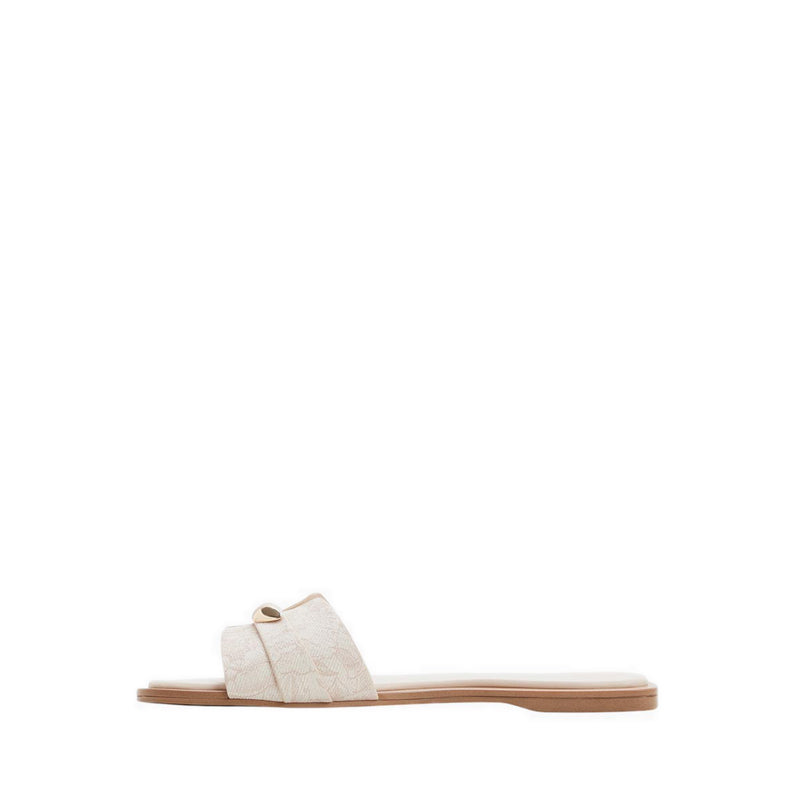 BRIELA FLAT SANDALS - OPEN PINK