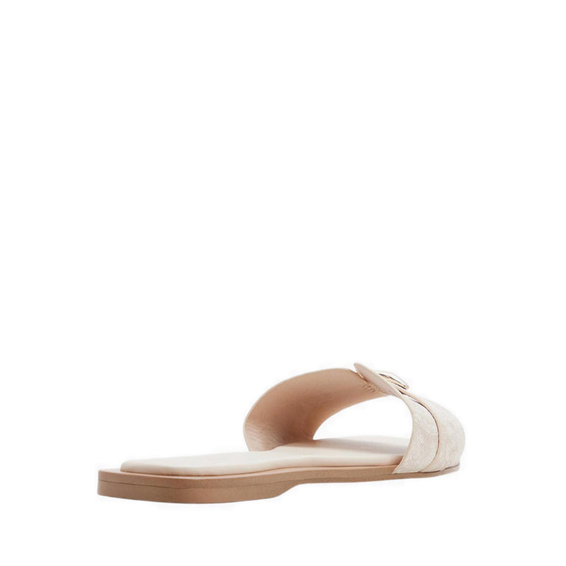 BRIELA FLAT SANDALS - OPEN PINK