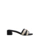 DARRBY HEELED SANDALS - BEIGE COMBO