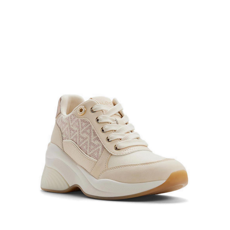 CORE WEDGE SNEAKERS - OPEN PINK
