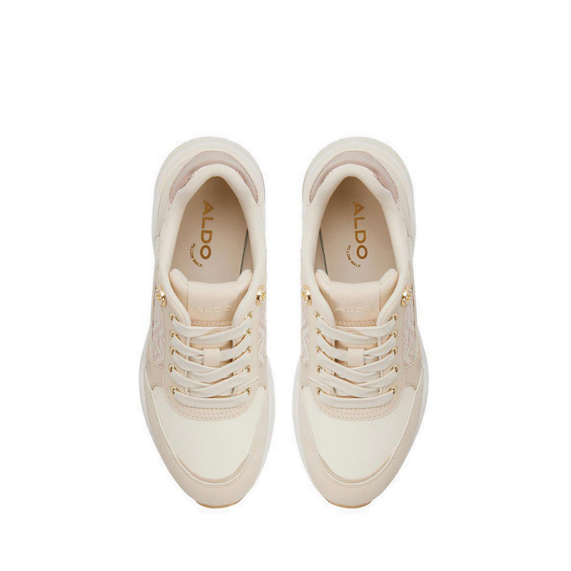 CORE WEDGE SNEAKERS - OPEN PINK