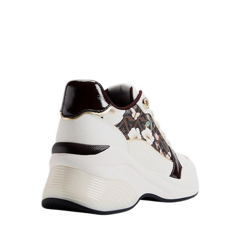 CORE WEDGE SNEAKERS - BROWN MULTI