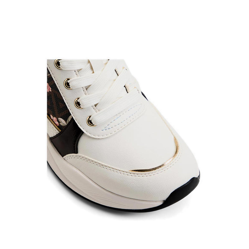 CORE WEDGE SNEAKERS - BROWN MULTI