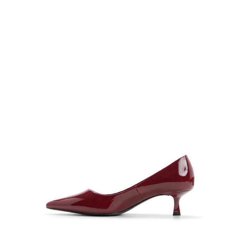 RUPARI HEELED SHOES - DARK RED