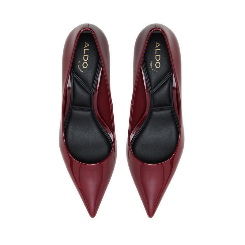 RUPARI HEELED SHOES - DARK RED