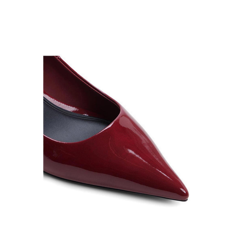 RUPARI HEELED SHOES - DARK RED