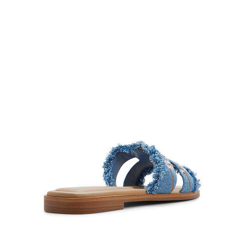 ITSANDAL FLAT SANDALS - BLUE COMBO
