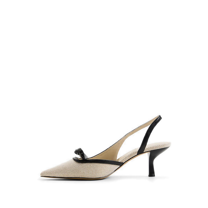 PHILIPA HEELED SHOES - BEIGE COMBO