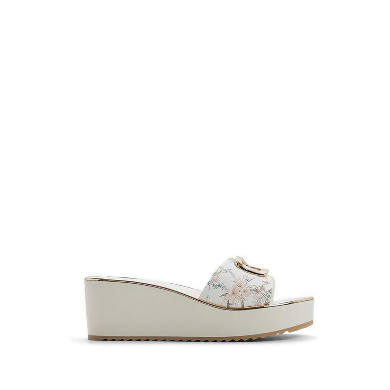 MENHADEN BEACH SANDALS - WHITE MULTI