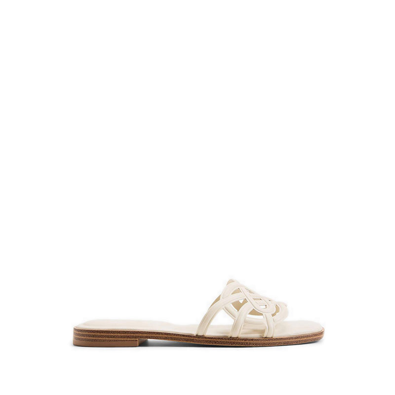 GWALISSI FLAT SANDALS - OTHER WHITE