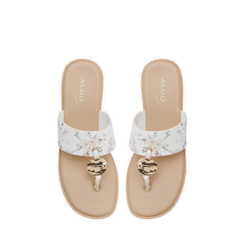 TRENALA BEACH SANDALS - WHITE MULTI