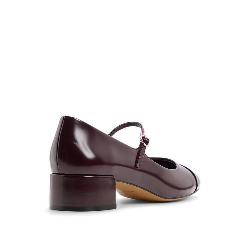 DECIMA HEELED SHOES - BURGUNDY