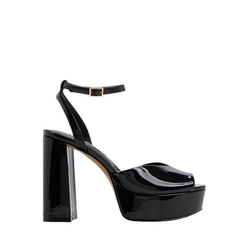 MONNAE HEELED SANDALS - BLACK