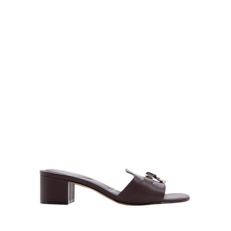 TESSINA HEELED SANDALS - BORDO