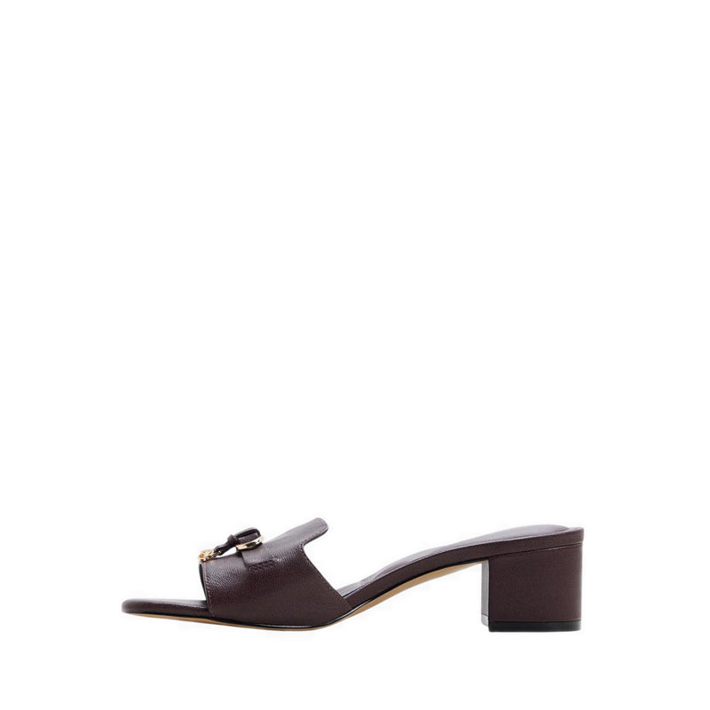 TESSINA HEELED SANDALS - BORDO