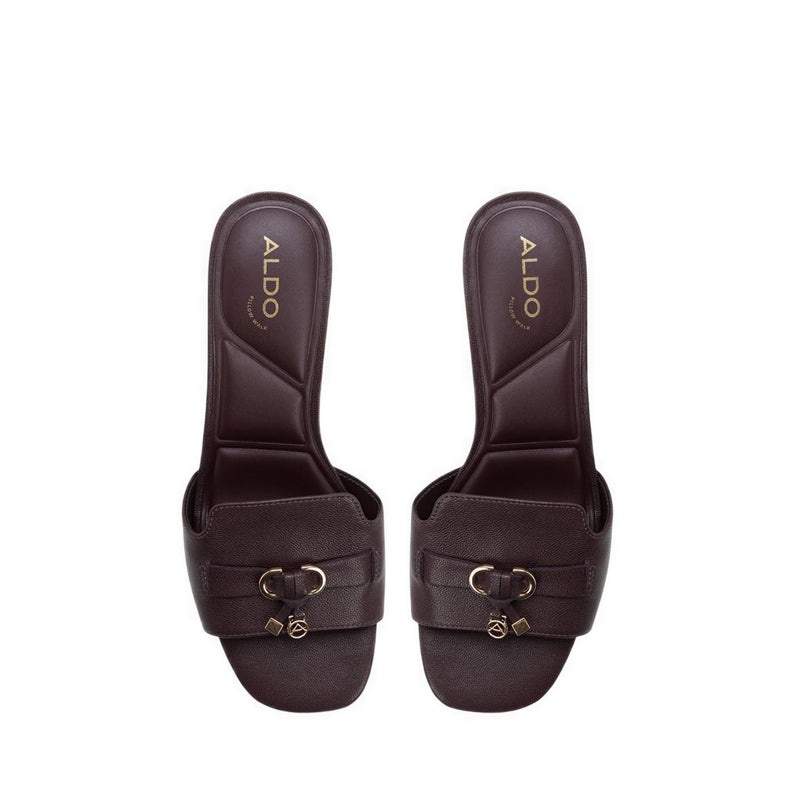TESSINA HEELED SANDALS - BORDO