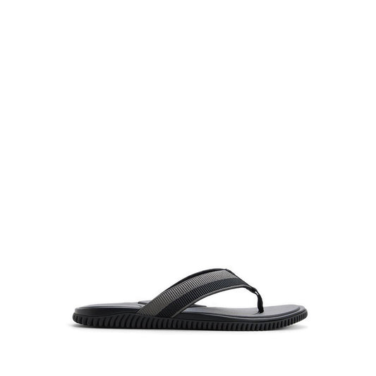 SAINZ FLAT SANDALS - BLACK
