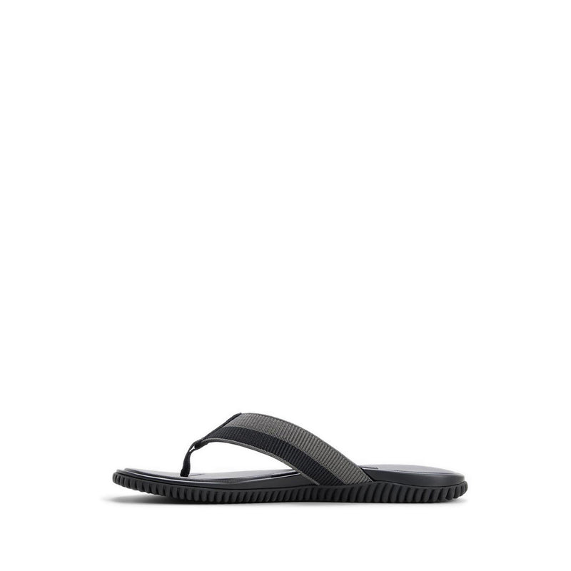 SAINZ FLAT SANDALS - BLACK